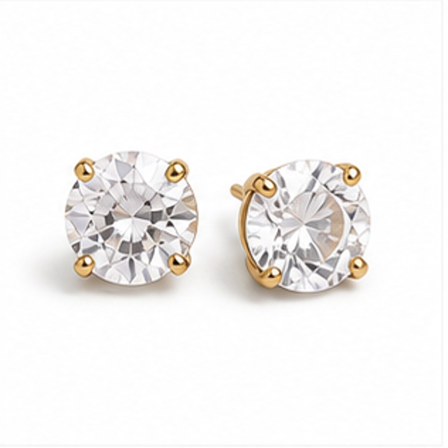 Crystal Stud Earrings