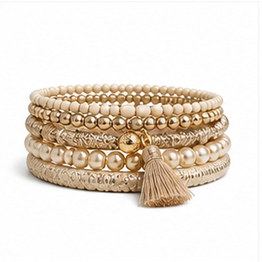 Layered Bracelet Stack