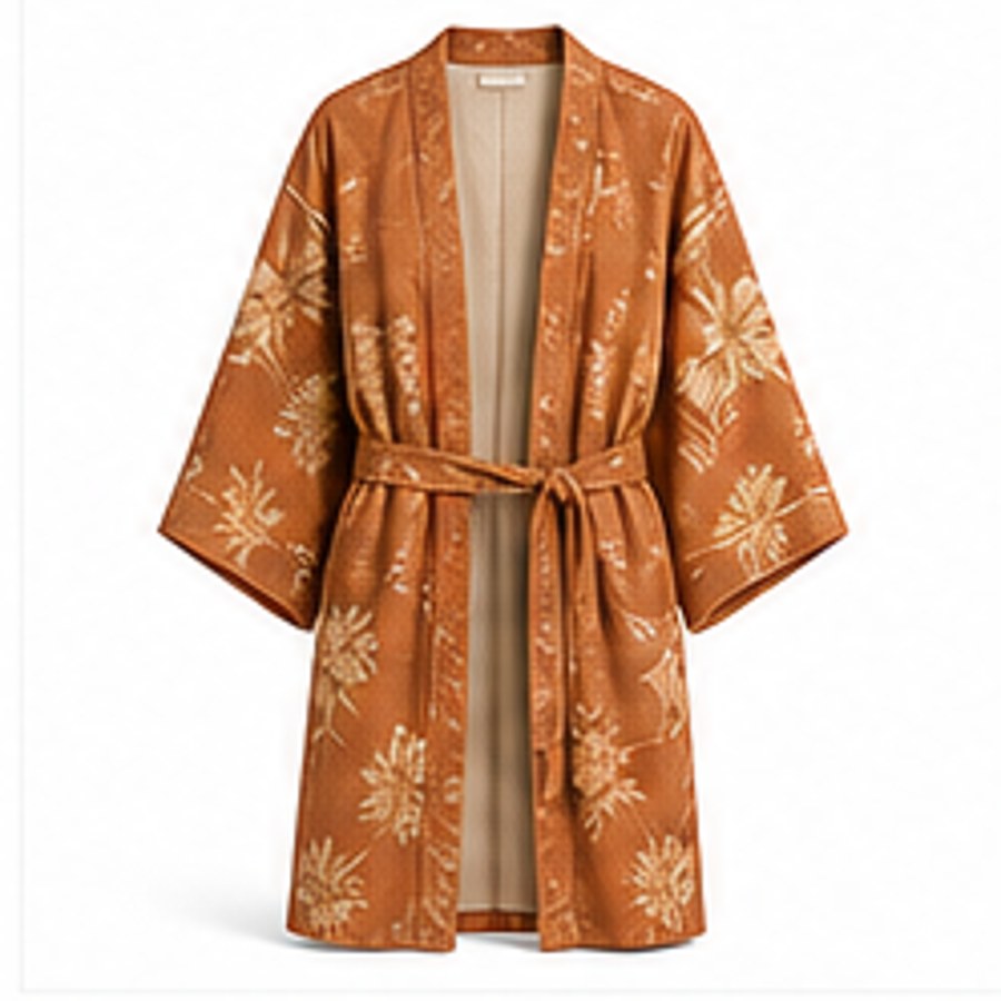 Printed Resort Kimono