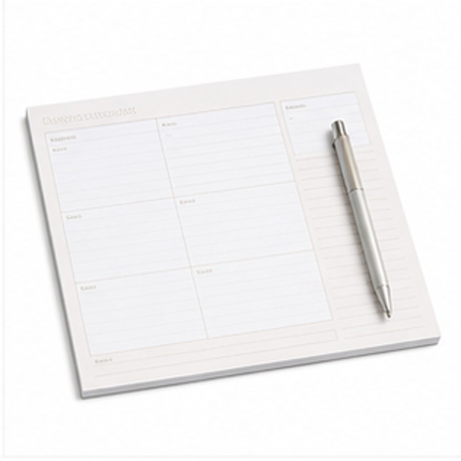 Weekly Planner Pad